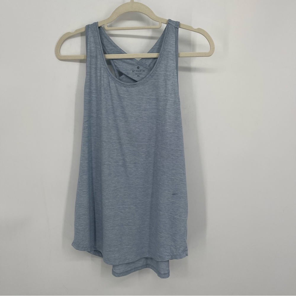 Athleta Light Blue Tank Top